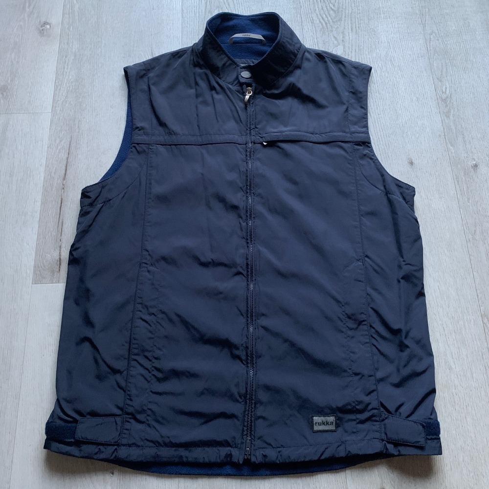Rukka Women's Full-Zip Outdoor Vest - Navy Blue - Size‎ Small